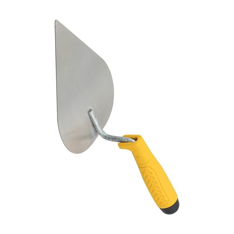 Кельма штукатурщика 175мм сердцевидная пластиковая ручка Бибер 35454