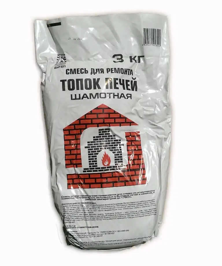 Смесь д\рем топок печей 3кг Витеп 95