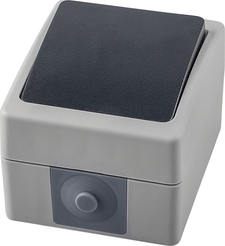 Выключатель 1-клавиша STEKKER PSW10-111-54