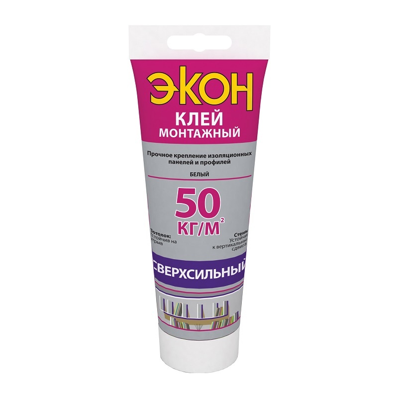 Клей монтажный Экон 200мл сверхсильный 