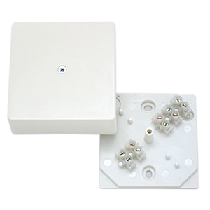 коробка распред 75*75*30мм с\клем Хегель 167072