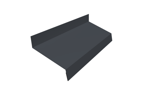 отлив Мокрый асфальт 2*0.17 (полка 12см)