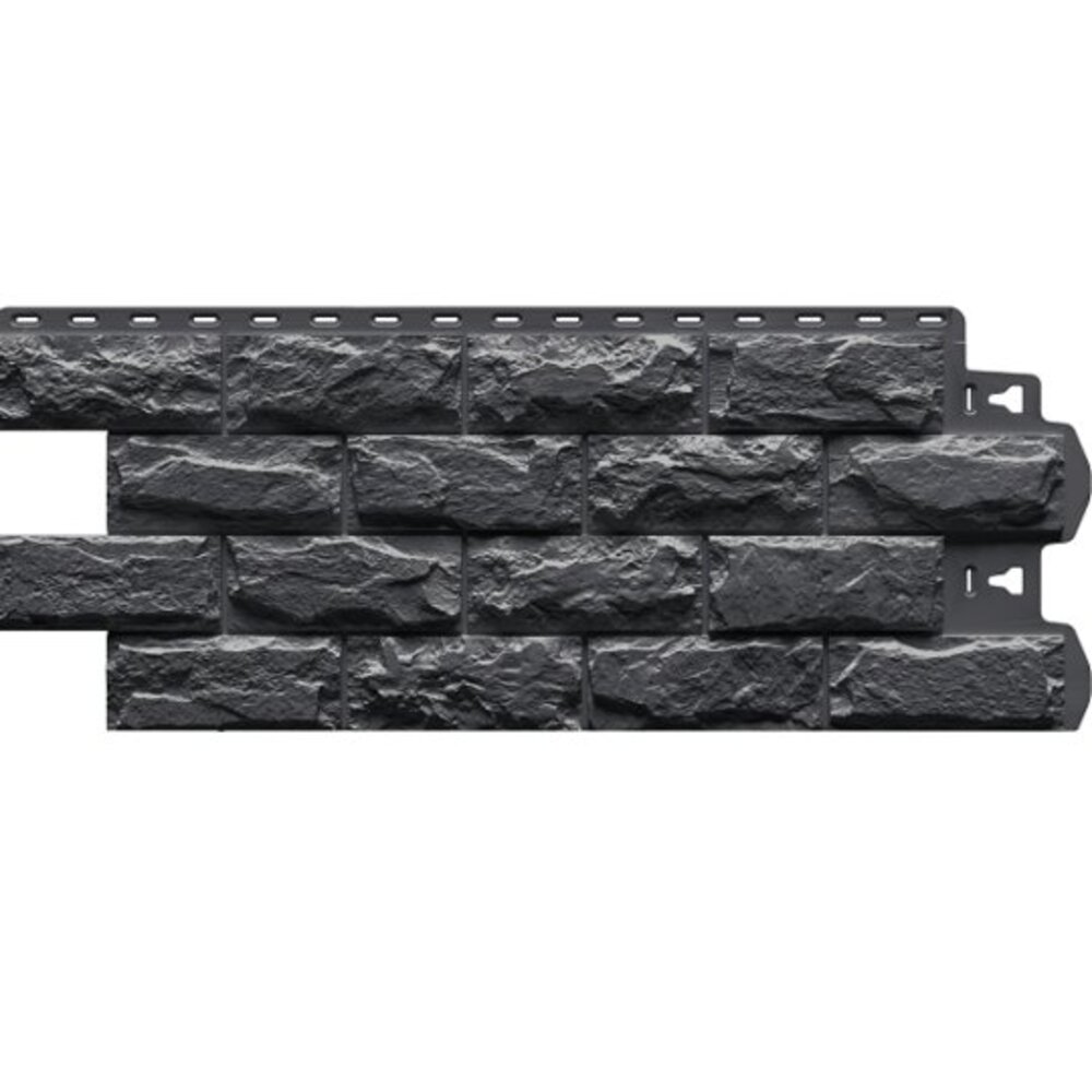 Фасадная панель 1014*424мм Docke Dufour Давос графит