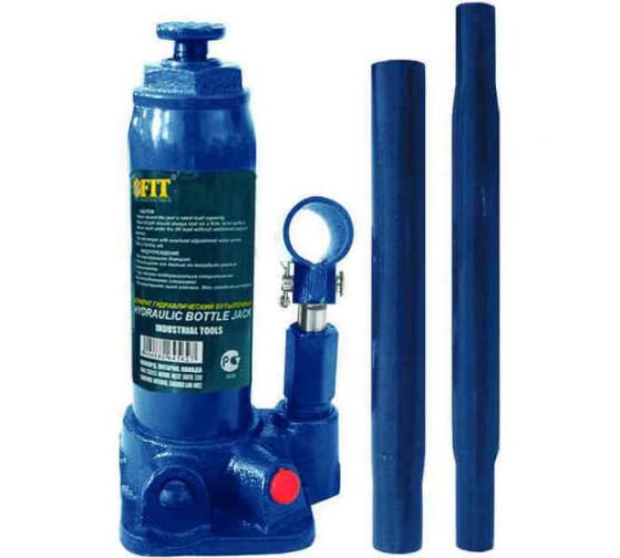 Домкрат гидравлический бутылочный 5т 64505 