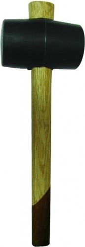 Киянка 250г Бибер резиновая деревянная ручка 85391