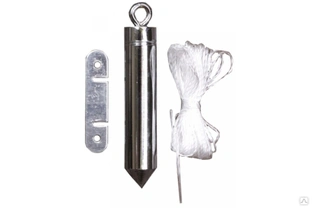 Отвес 100гр цилиндр шнур 30м Архимед