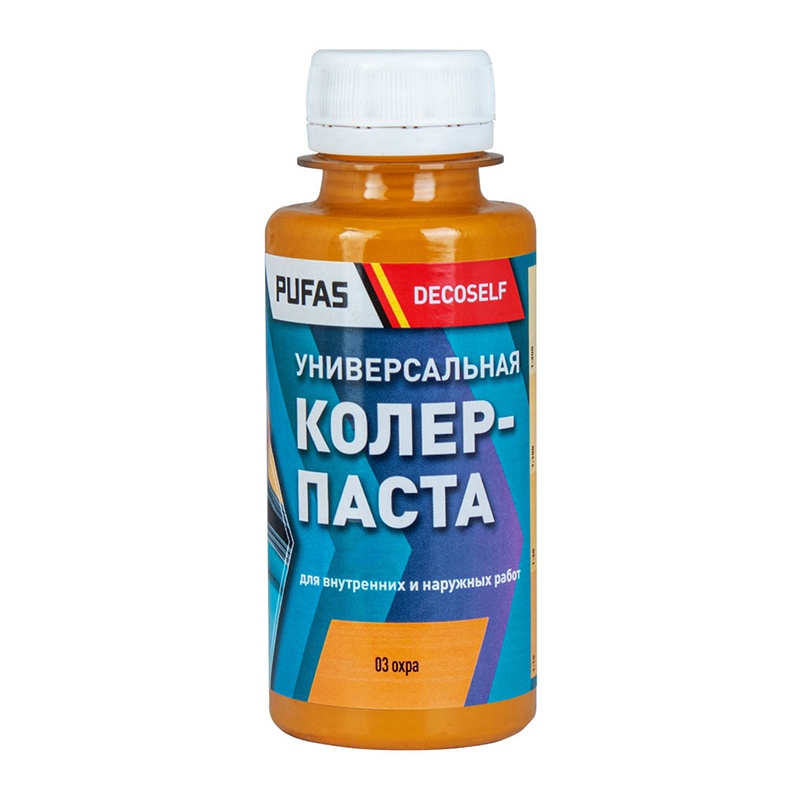 колеров паста №03 Охра 100мл Пуфас