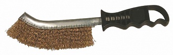 Щетка проволочная латунь с пластиковой ручкой 3048001\7140098 
