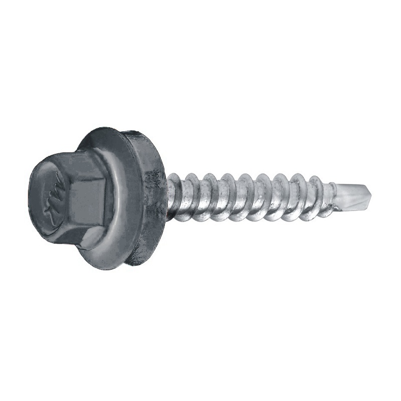 саморез кров 4.8*28 корич (60шт) СВФС