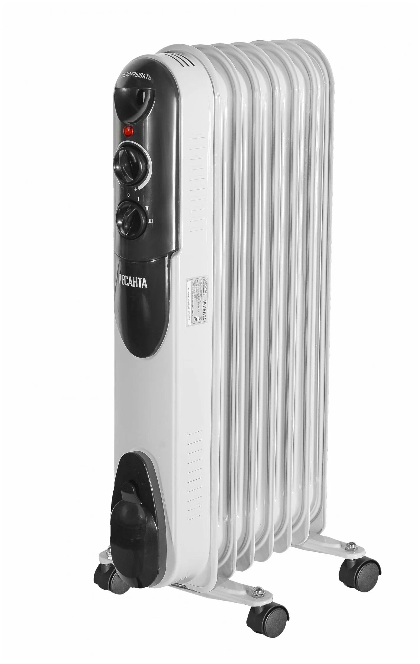 Радиатор масл ОМПТ-7Н 1.5кВт Ресанта 16267 