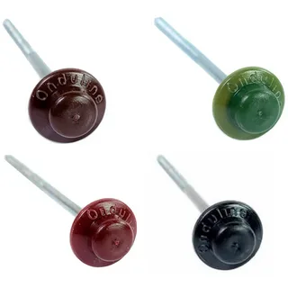 Гвозди для ондулина с лит/шляпкой (100шт) черные