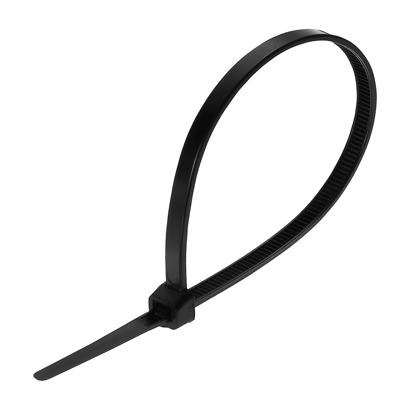 стяжка д\каб 150*3.6 (100шт) черн Бибер 123615