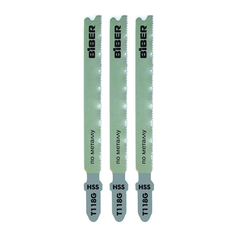 Полотно для э\лобз Т118G 3шт Бибер 85279