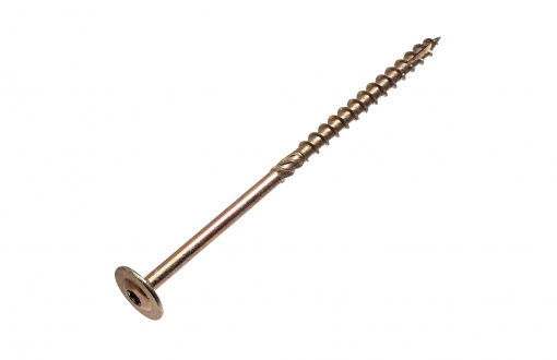 саморез констр тарельч Torx 8*160 желт 2шт\уп подв