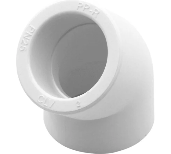 угольник PP-R 25 45гр 110402