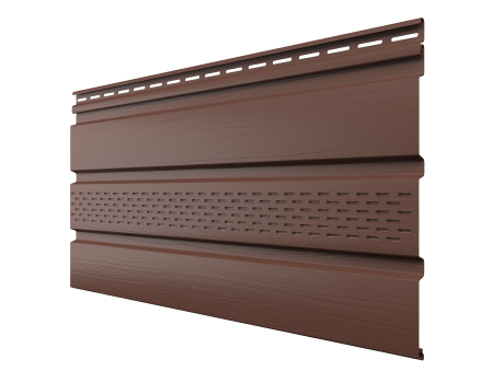 Соффит частично-перфорированный 3.0*0.308 Каштан ТН