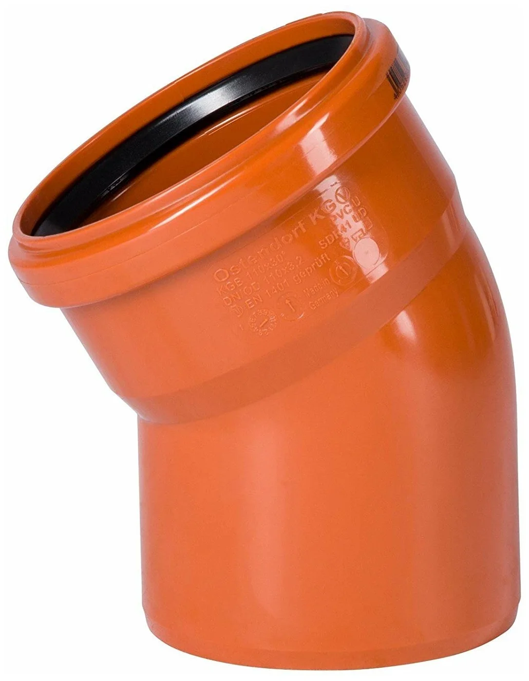 Отвод канализационный наружный 110мм\30град Остендорф 98683 
