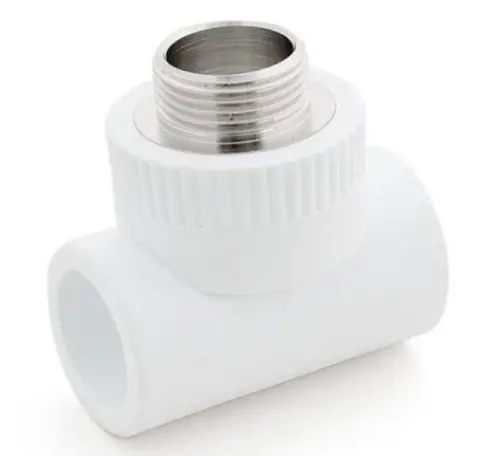 Тройник PP-R комбинированный наружный 20-1\2-20 РТП 10753