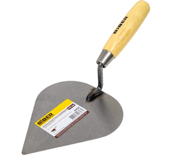 кельма штукатур 175мм сердцев дер\руч Бибер 35435