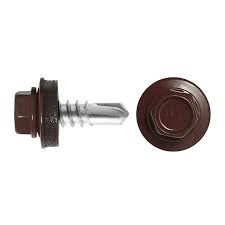 саморез кров 5.5*19 корич (200шт)\8017\СВФС