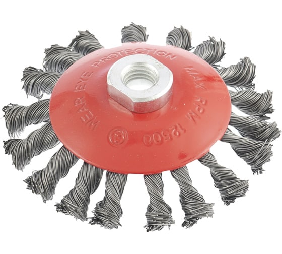 Корщетка-чашка д125мм М14 тарелка Matrix 74611