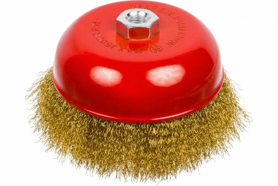 Щетка-крацовка 100мм чаш\гайк кр\пр Креост 7190100