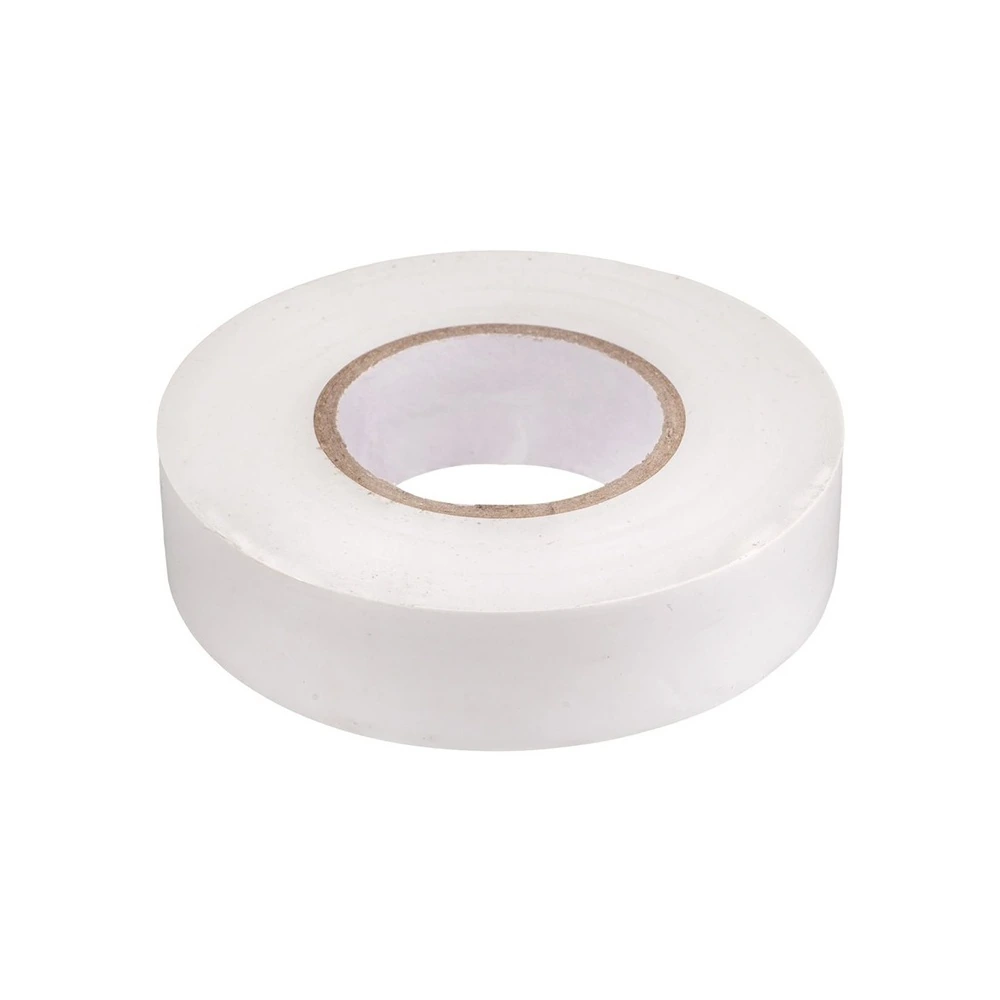 изолента ПВХ белая 19мм-20м 075165