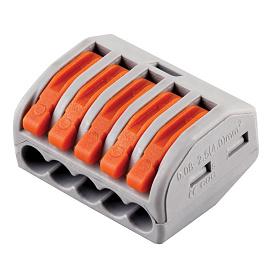 Клемма строительная-монтажная LD222-415 5-проводная