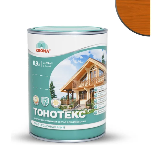Тонотекс 0.9 дер\защит Махагон Krona 350