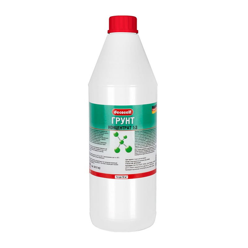 Грунтовка Пуфас 1.0кг Decoself укрепляющий концентрат