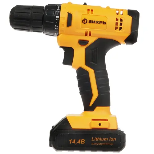 Дрель-шуруповерт аккумуляторный ДА-14Л-2КА Вихрь