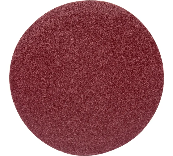 круг шлифов\наждач ворс (5шт) Р80 125мм Бибер70663
