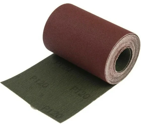 бумага наждач 100мм*3м Р120 ABRAFORCE 20шт 60931