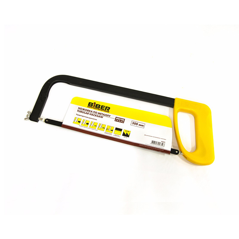 Ножовка по металлу 300мм пластиковая ручка Мастер Бибер 85602