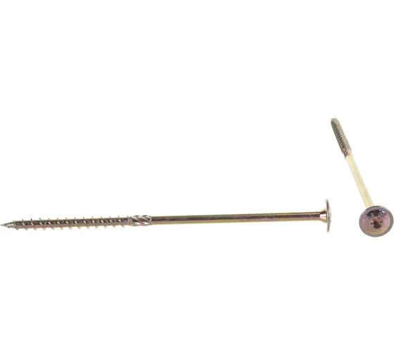 саморез констр тарельч Torx 8*200 желт 2шт\уп подв