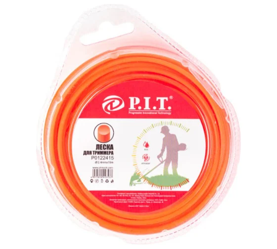 леска д\трим 2.4мм 15м круг P.I.T.