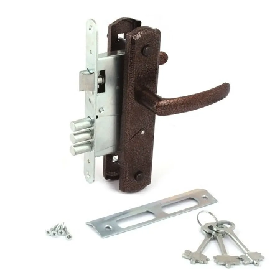 Замок врезной Avers ЗВ9-4-1-4 сувальдный 