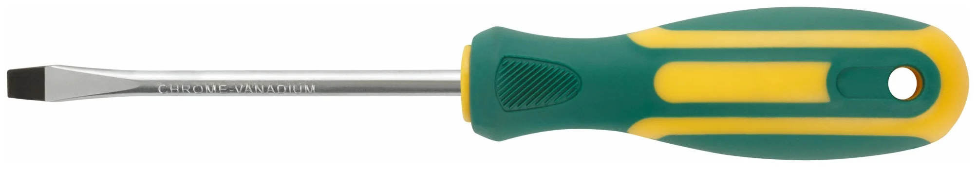 Отвертка шлиц 6*100мм CrV Контур Фит 55204 