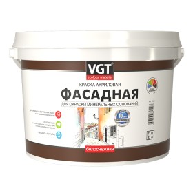 краска Пуфас Decoself влагост\мороз белая 1.4кг