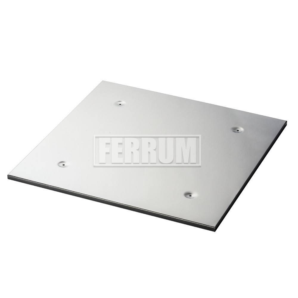 Экран защитный д115 нержавеющий 480*480 430/0.5  Ferrum