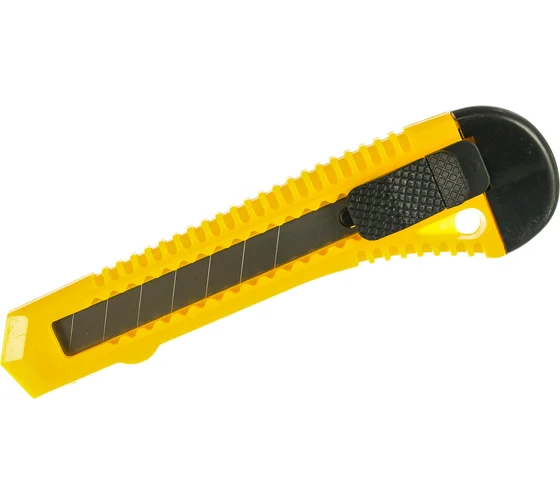 нож строит 18мм  Бибер 50111