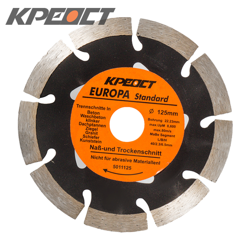 диск алмаз п\камн 125*22.23 тон\глад Креост5006125