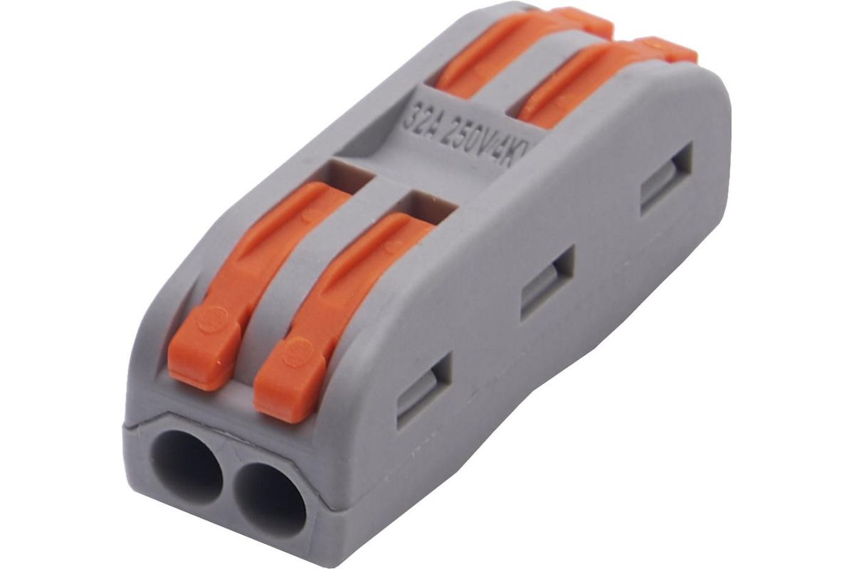 Клемма строительная LD222-422 2-полюсная