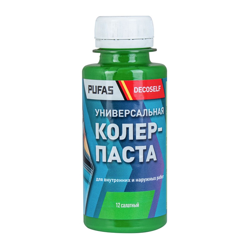 колеров паста №12 Салат 100мл Пуфас