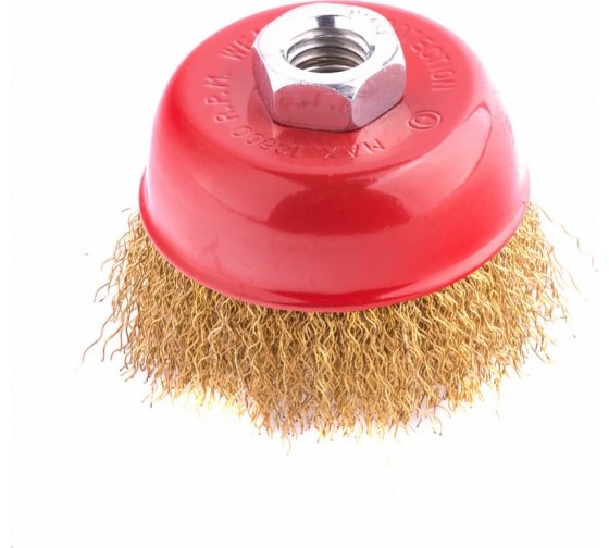 Корщетка-чашка д75мм М14 витая Matrix 74604