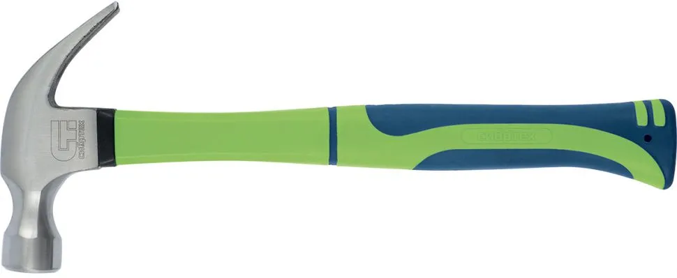 молоток-гвоздодер 450г фибергл\р Сибртех 10442