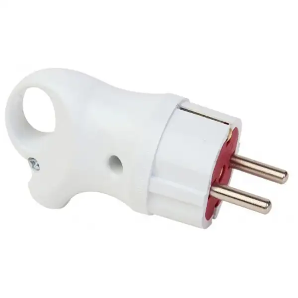 вилка 16А с\заз пл углов с\ушк Юниверсал 177194