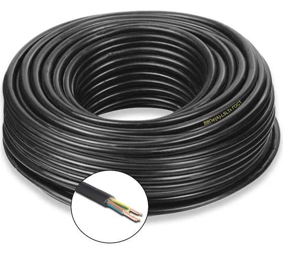 кабель ВВГ-НГ 5*6.0 (378)