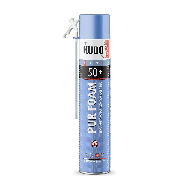 Пена монтажная HOME50+ 1л Kudo всесезонная
