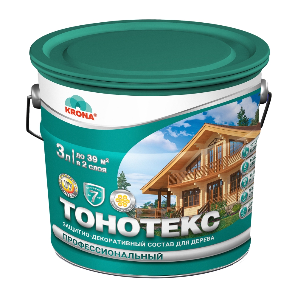 Тонотекс 3.0 дер\защит Безцвет 988